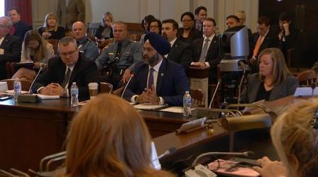 Video thumbnail: NJTV News AG lays out his priorities for next year before committee