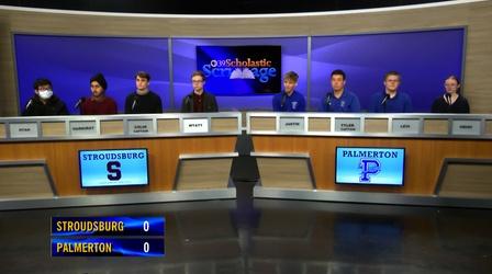 Video thumbnail: WLVT Scholastic Scrimmage Scholastic Scrimmage: Ep 16 Stroudsburg HS vs Palmerton HS