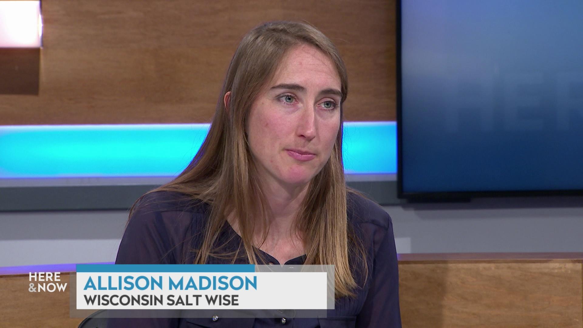 Allison Madison on cutting winter road salt to protect water