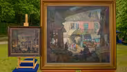 Appraisal: Clarence Millet Oil Paintings, ca. 1945