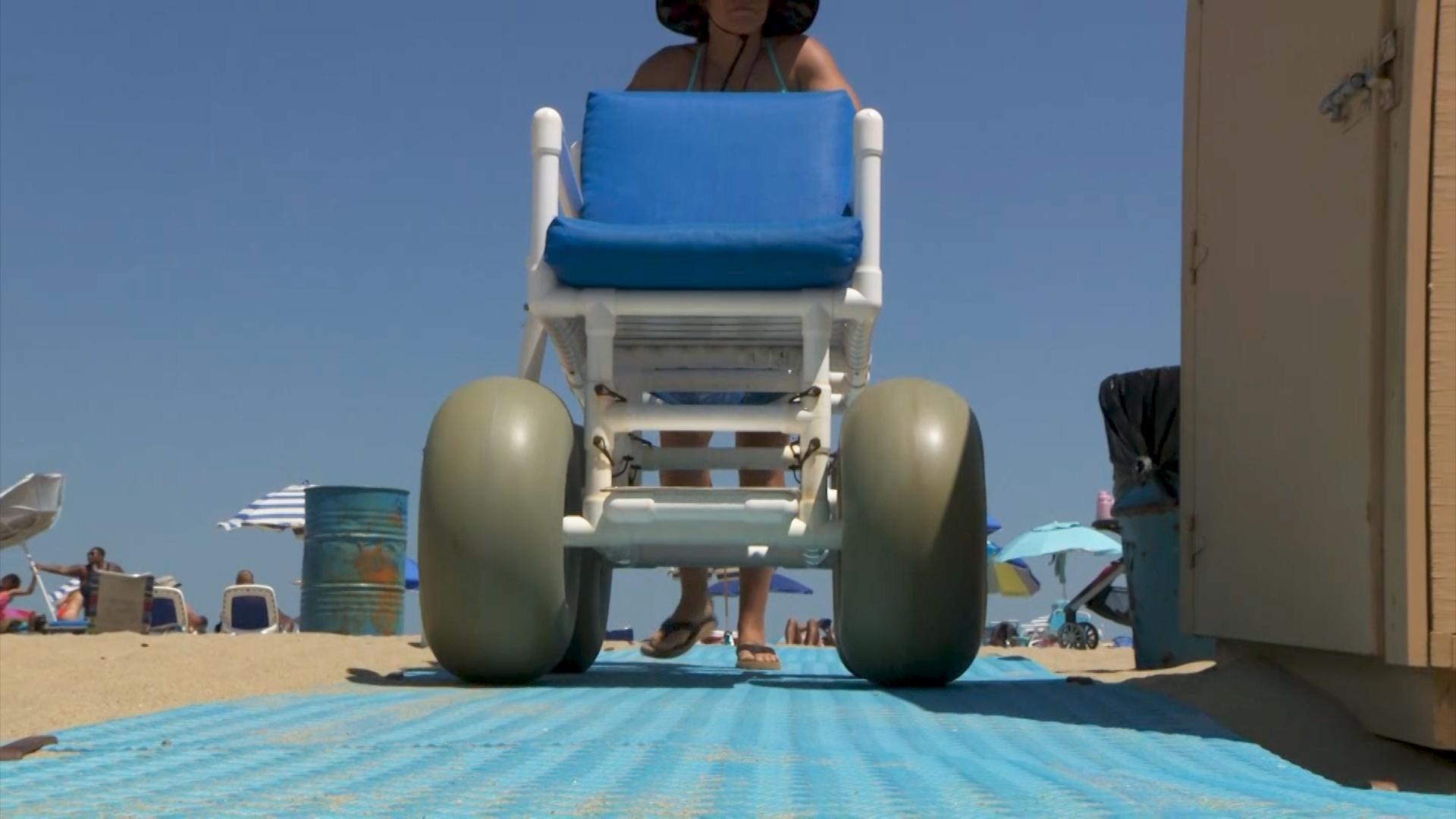 Making NJ beaches more accessible to people in wheelchairs NJ