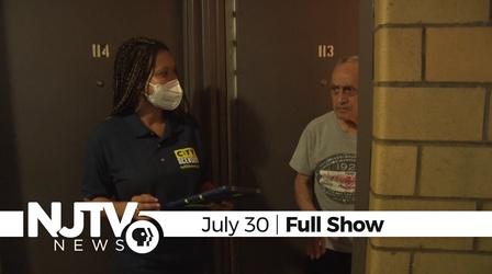 Video thumbnail: NJTV News NJTV News: July 30, 2020