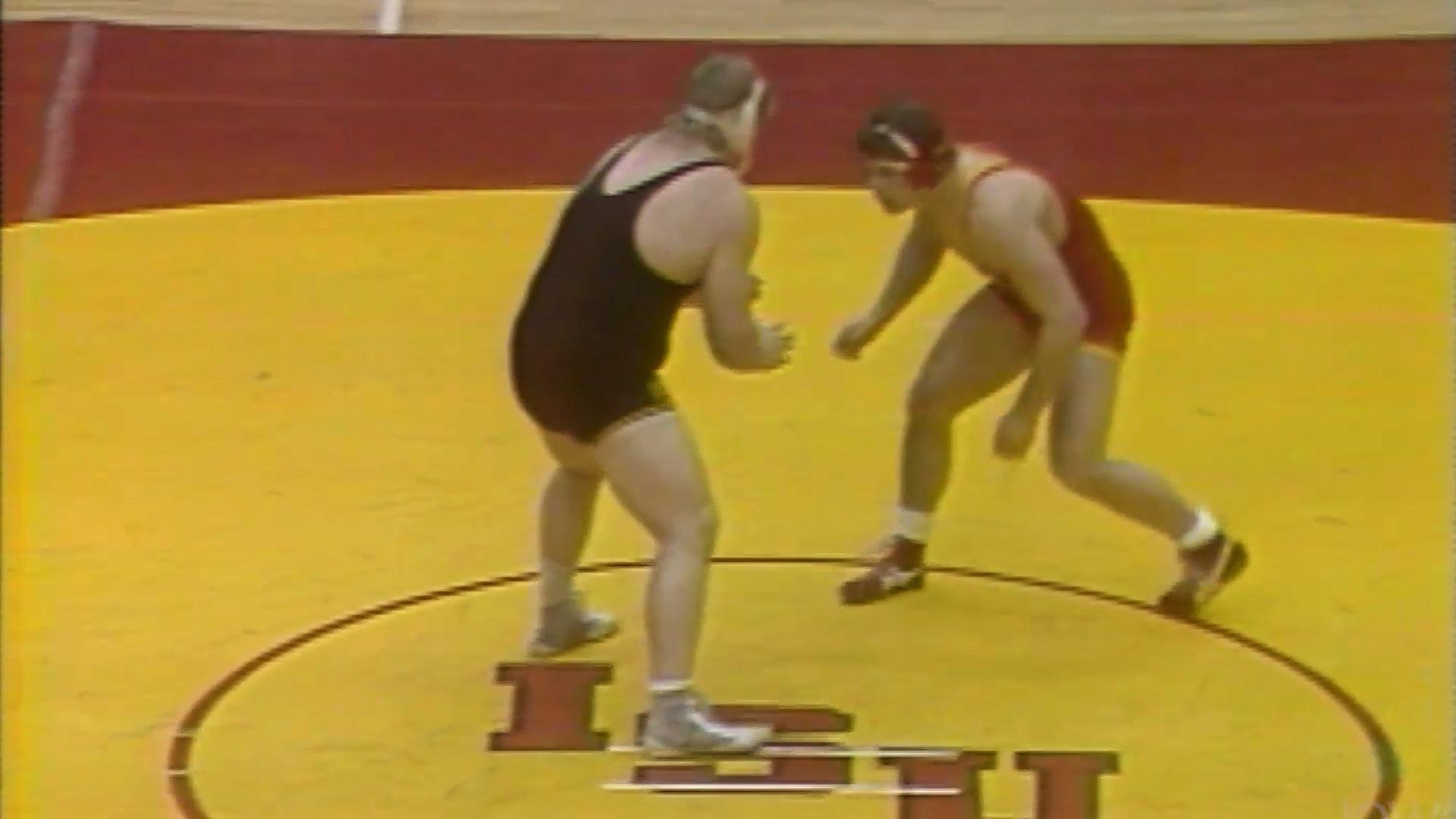 College Wrestling  University of Iowa vs Iowa State University