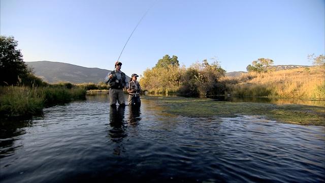 Fly Fishing Draws Tourists to this Montana Cattle Ranch