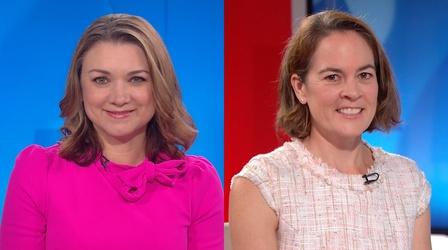 Video thumbnail: PBS NewsHour Tamara Keith and Annie Linskey on political extremism