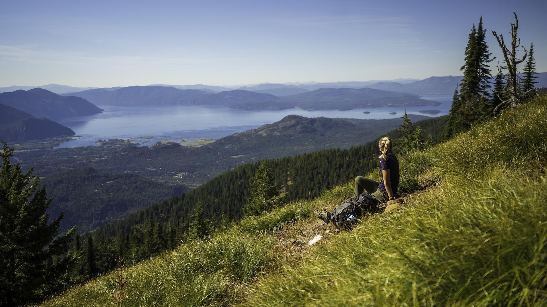A scenic road trip through northern Idaho and into Canada along the International cross-border route