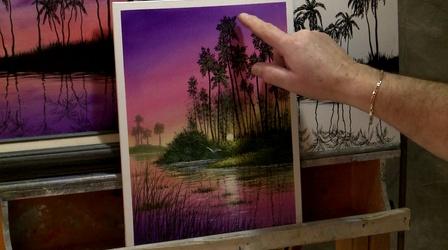 Video thumbnail: Painting with Wilson Bickford Wilson Bickford "Evening Palms"