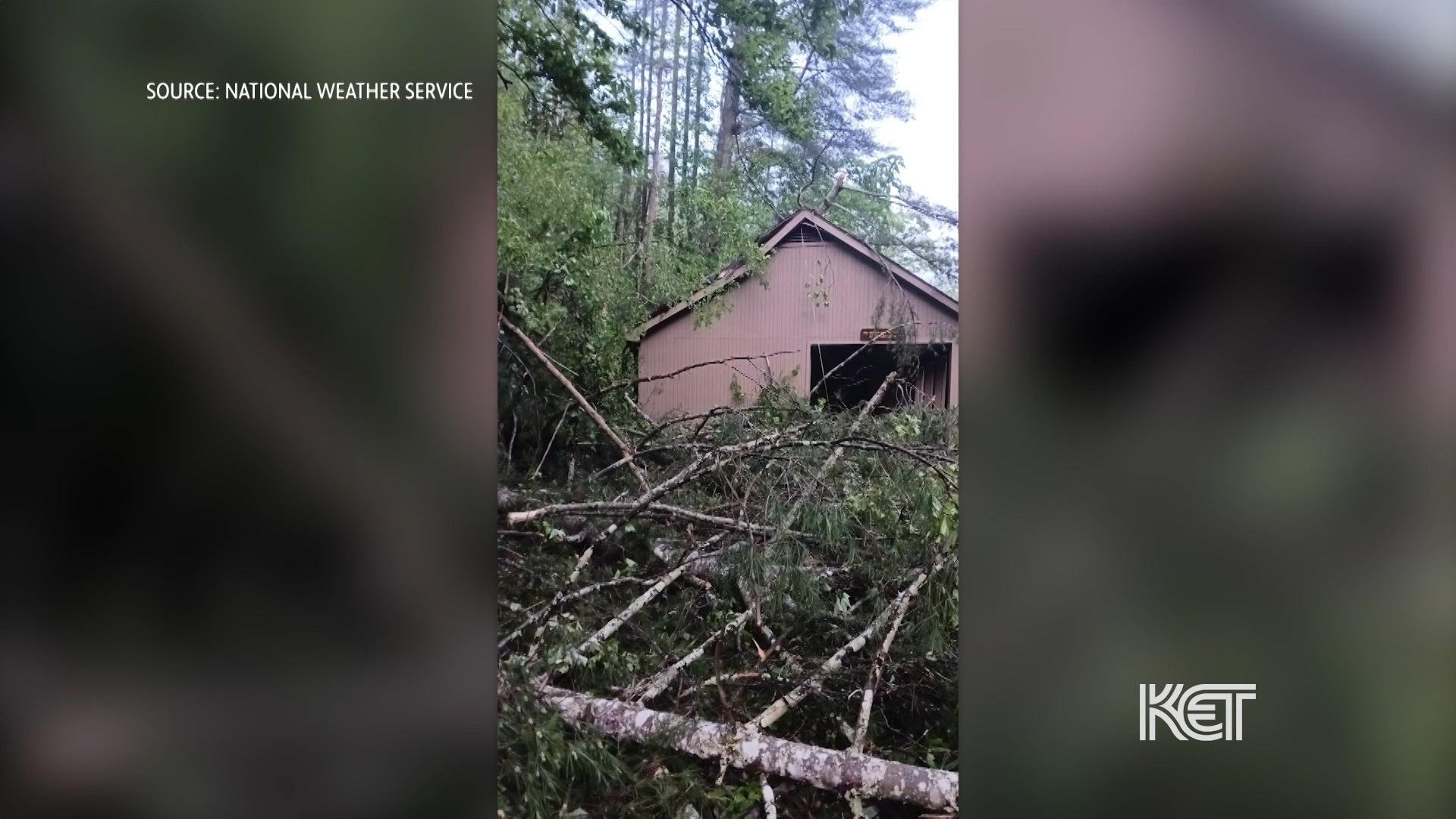 Storm Damage Reported as State Braces for Another Round of Powerful Storms to Move In