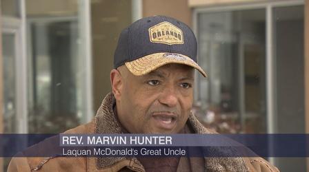 Video thumbnail: Chicago Tonight Laquan McDonald’s Family Responds to Release of Van Dyke