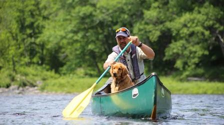 Video thumbnail: Maine Public News Appalachian Trail Ferryman, Caratunk, Maine