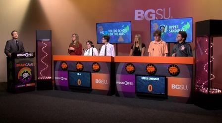 Video thumbnail: BGSU Brain Game Toledo School for the Arts vs Upper Sandusky