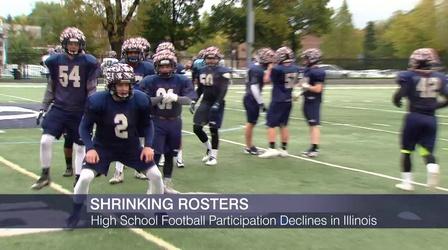 Video thumbnail: Chicago Tonight Why Fewer Kids are Playing High School Football in Illinois