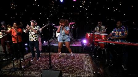 Video thumbnail: KXT Live Sessions The Suffers - "Take Me To The Good Times"