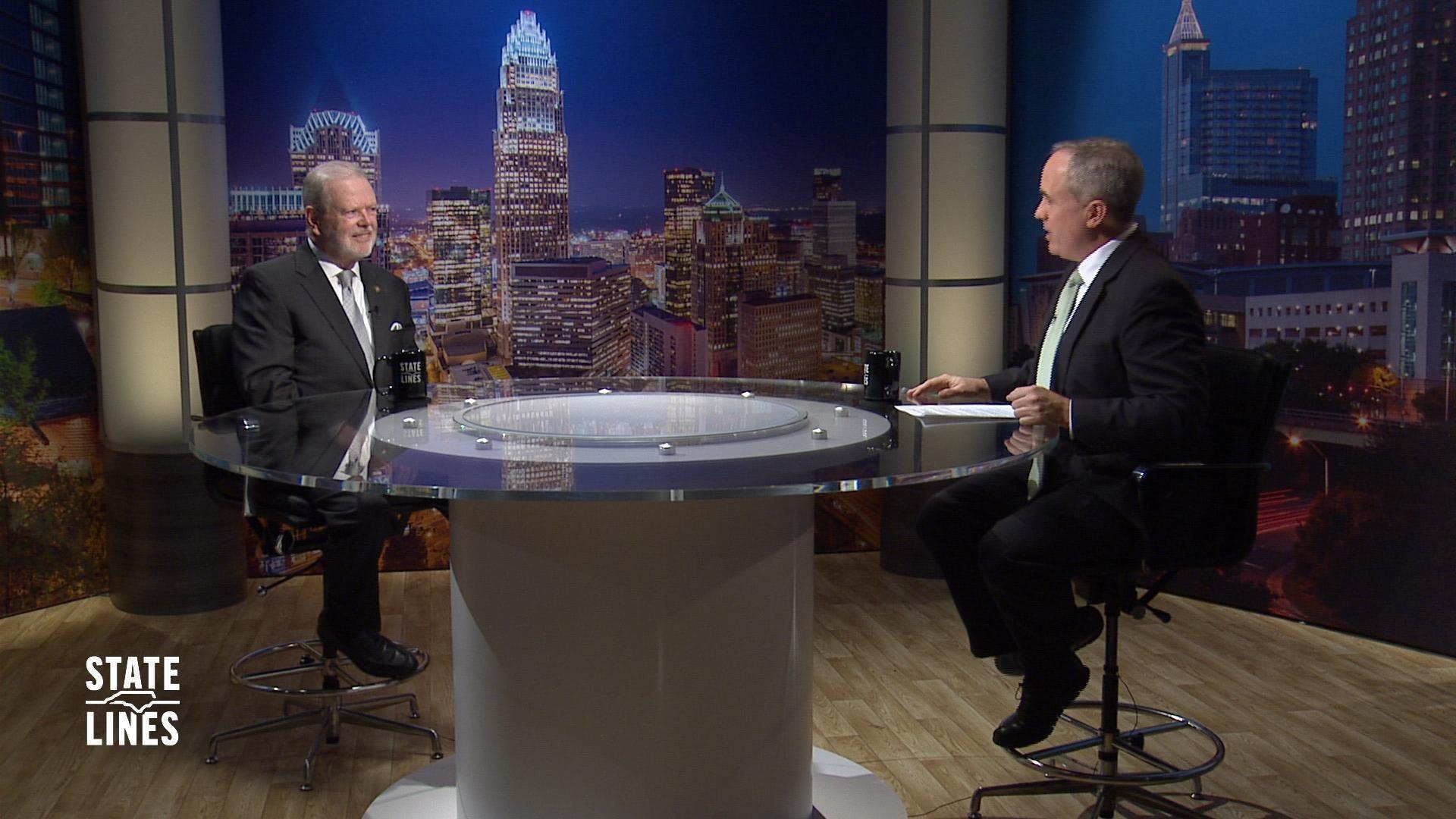 NC Senate President Pro Tempore Phil Berger discusses the state budget, Medicaid and taxes.