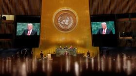 Video thumbnail: PBS NewsHour Leaders confront Trump’s ‘America First’ philosophy at UN