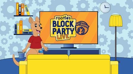 Video thumbnail: rootle Rootle's Block Party LIVE! At Home - Brand new July special!
