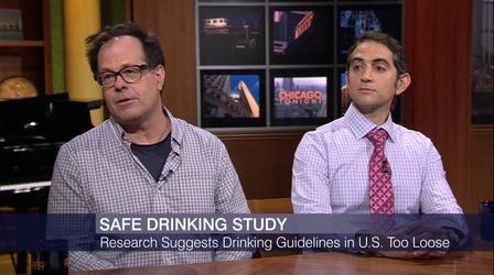 Video thumbnail: Chicago Tonight Drinking Study Suggests Alcohol Guidelines for Men Too Loose