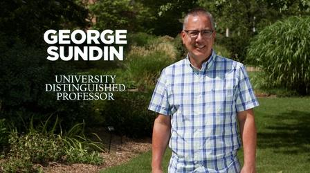 Video thumbnail: MSU Video George Sundin|University Distinguished Professor