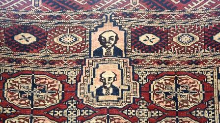 Video thumbnail: Antiques Roadshow Appraisal: Turkmen Communist Figure Rug, ca. 1930