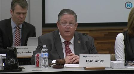 Video thumbnail: The University of North Carolina A Multi-Campus University UNC Board of Governors Meeting, January 17, 2020