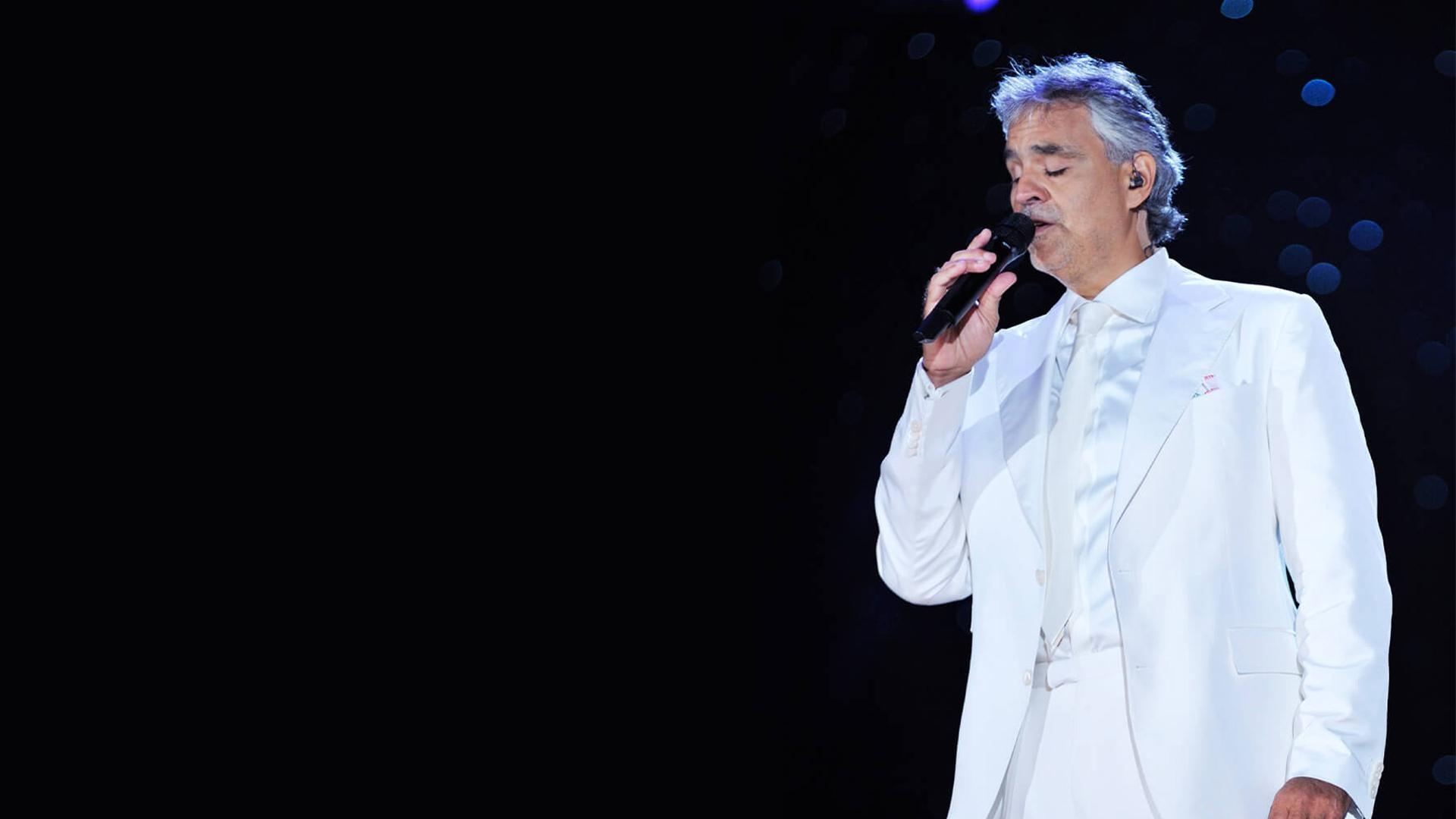 Andrea Bocelli: 'It's beautiful to sing for everybody