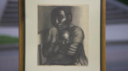 Video thumbnail: Antiques Roadshow Appraisal: 1956 John Wilson "Mother and Child" Lithograph