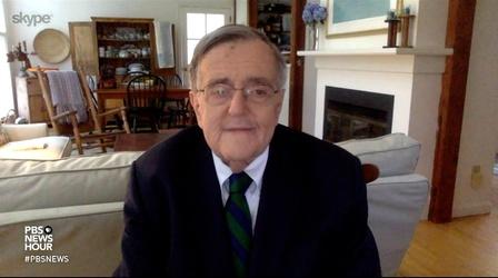 Video thumbnail: PBS NewsHour Shields and Brooks on Trump’s declining support