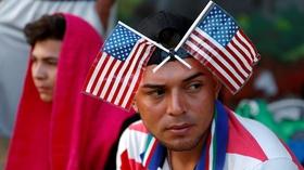 Video thumbnail: PBS NewsHour Declining Mexico’s offer to stay, migrants head to U.S.