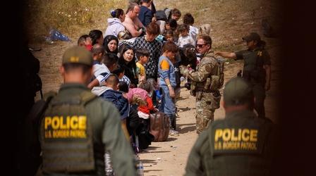 Video thumbnail: PBS NewsHour Border officials prepare for migrants as order expires