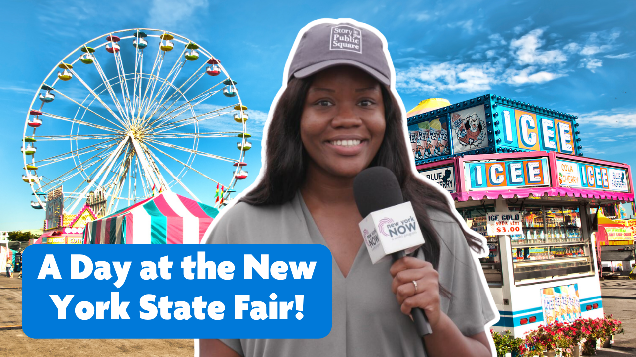 Work on butter sculpture at New York State Fair in Syracuse begins