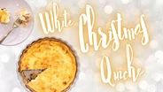 White Christmas Quiche