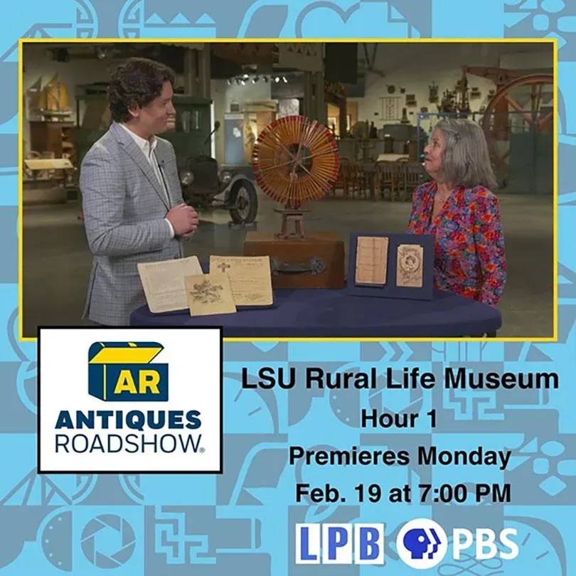 Antique's RoadShow | LSU Rural Life Museum Hour 1