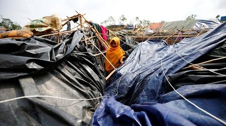 Video thumbnail: PBS NewsHour News Wrap: Rohingya Muslim refugee camps devastated in storm