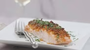 Salmon with Panko Crust