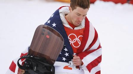 Video thumbnail: PBS NewsHour Olympic snowboarder Shaun White faces tough questions