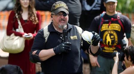Video thumbnail: PBS NewsHour Oath Keepers face sedition charges for Capitol attack