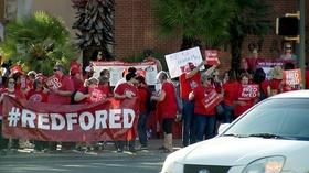 Video thumbnail: Arizona 360 Red for Ed Rally; K-12 Counselors; Campaign Fundraising