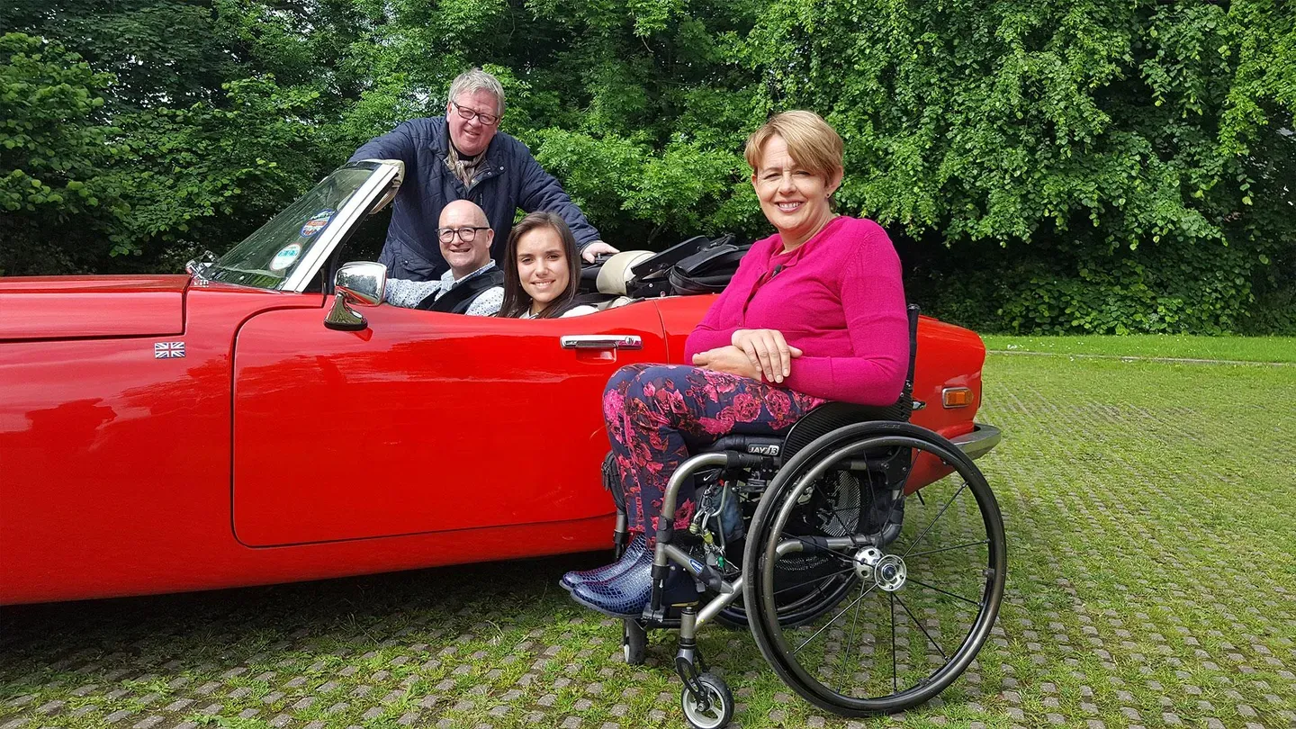 Tanni Grey-Thompson and Jade Jones
