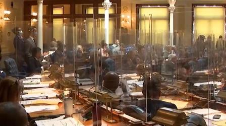 Video thumbnail: NJ Spotlight News State House considers enacting vaccine requirement