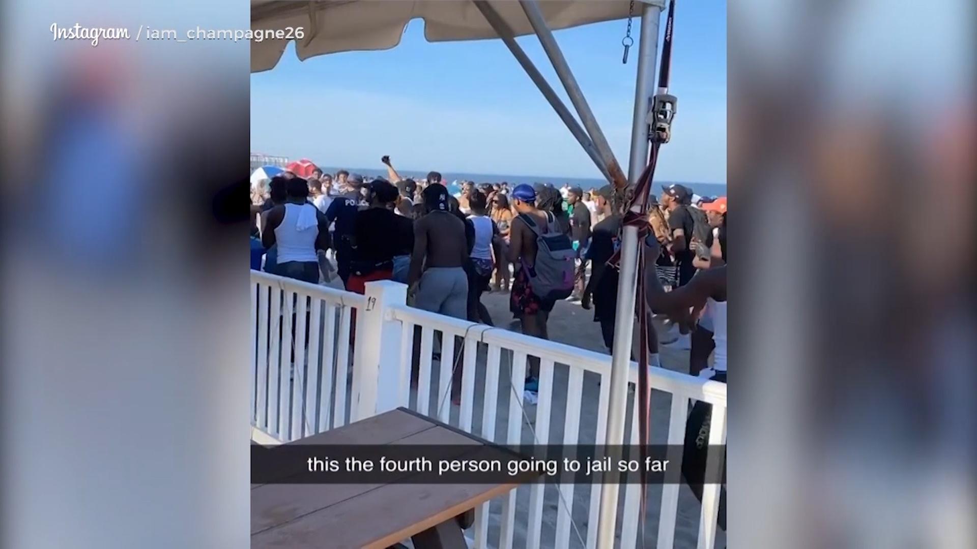 Point Pleasant Beach Party Shows Challenge Of Social Distancing Video Nj Spotlight News