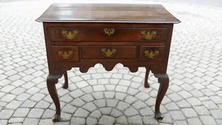 Appraisal: Queen Anne Walnut Dressing Table, ca. 1745