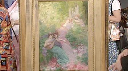 Appraisal: Henry Siddons Mowbray Painting, ca. 1895