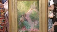 Appraisal: Henry Siddons Mowbray Painting, ca. 1895