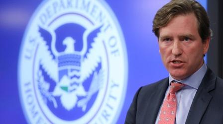 Video thumbnail: PBS NewsHour Christopher Krebs defended the election. Trump fired him
