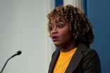 Karine Jean-Pierre questions two-party system in new book