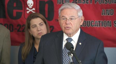 Video thumbnail: NJTV News Menendez pushes bill to prevent CO poisoning