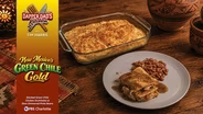 New Mexico’s Green Chile Gold: Stacked Green Chile Chicken Enchiladas & Slow-Simmered Pinto Beans