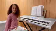 CAMILA PLAYS "RAIN, RAIN, GO AWAY"!