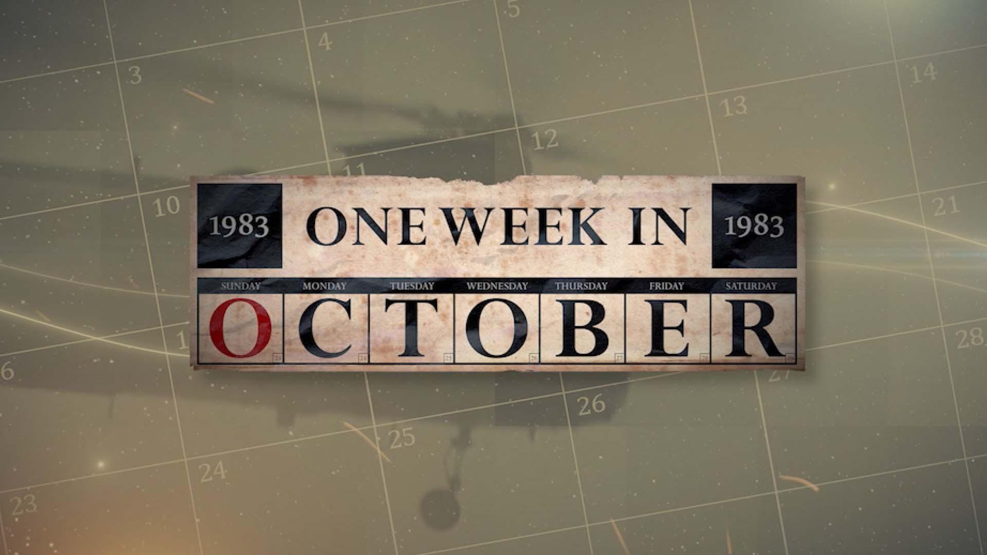 One Week in October | One Week in October preview | PBS