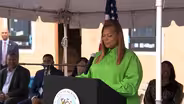 Queen Latifah breaks ground on housing development in Newark